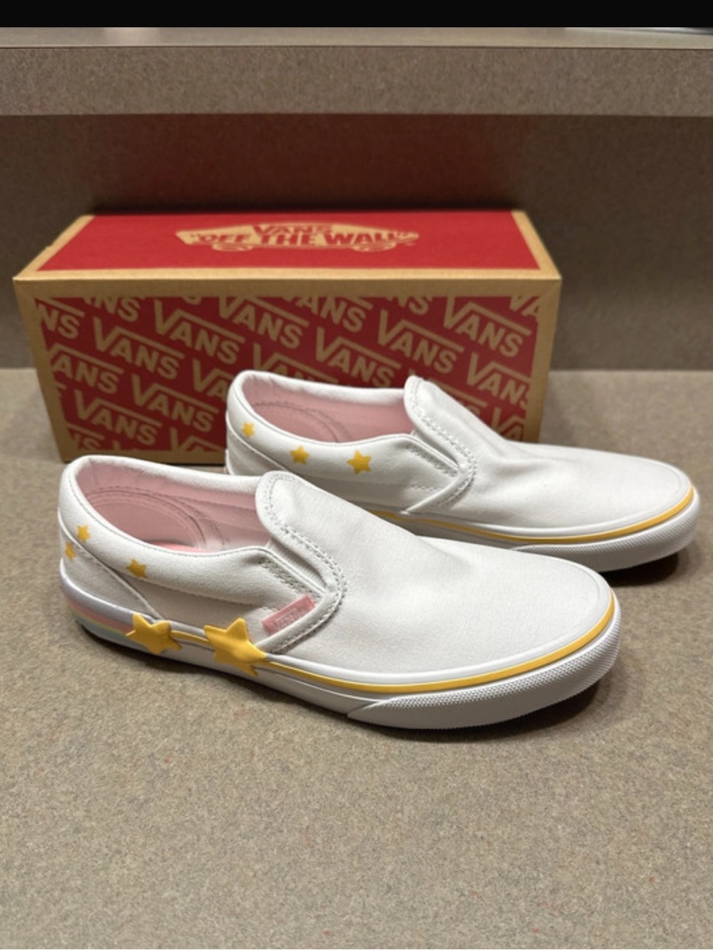 Kids Vans Slip-On “Star” Shoes
